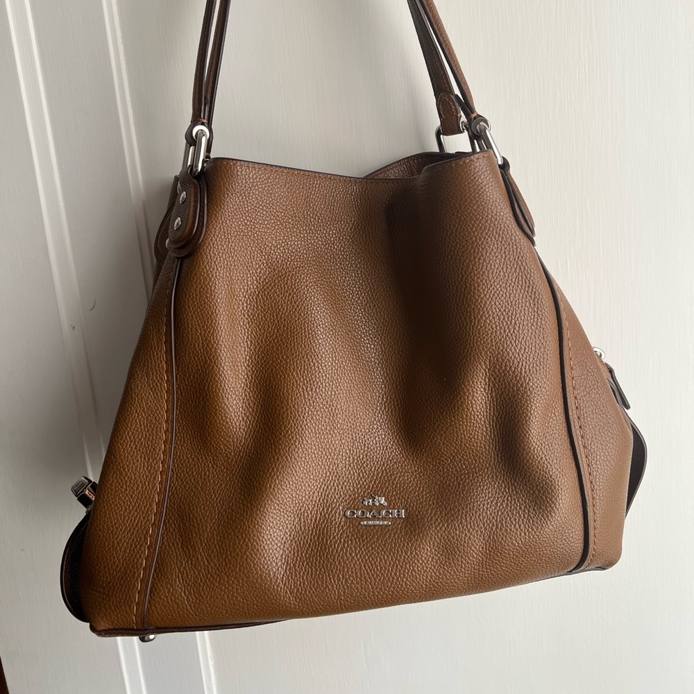 Authentic COACH Edie Shoulder Bag Purse 57125 READ